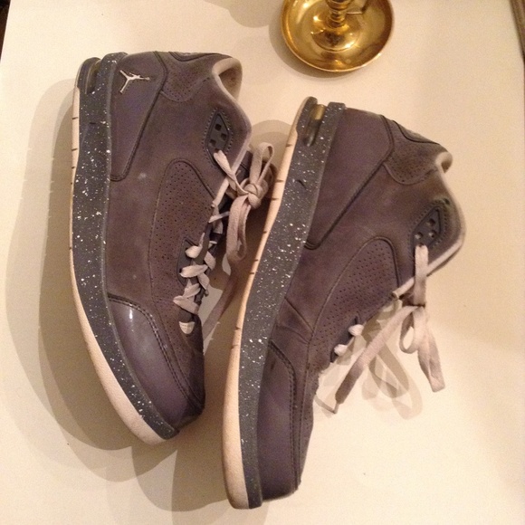 Nike Air Jordan After Game Gray Sneakers - Picture 2 of 8